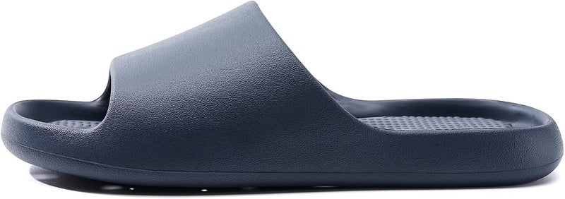 GETOEU Shower Shoes for Women and Men Massage Slide Sandals Soft Cushioned Anti-Slip Pool Slides Comfort Arch Support Quick Drying Shower Shoes with Drain Holes Bathroom Slides Slippers - Image 2