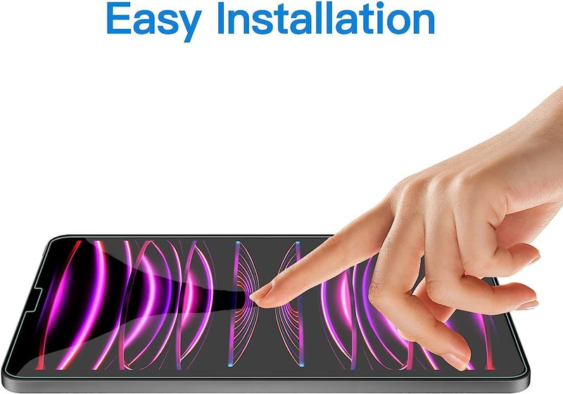 Vertus ® Premium Tempered Glass Screen Protector for iPad Pro 11 inch M2 (2022) / iPad Pro 11 inch (2021/2020/2018) iPad Air 5 (2022) / iPad Air 4 (2020) - Image 5