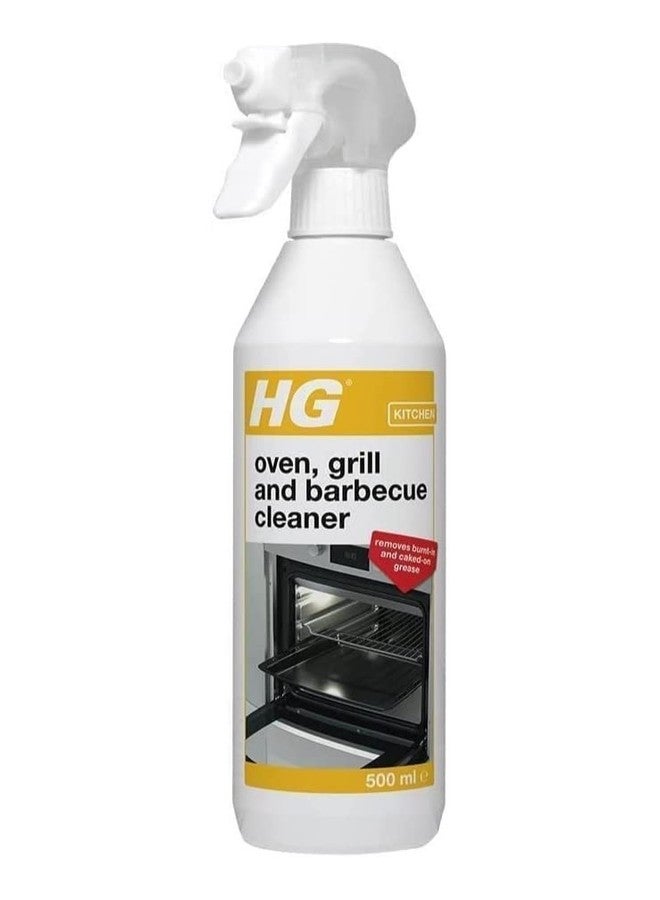 HG Kitchen Oven Grill & Barbecue Cleaner 500ml - Image 1