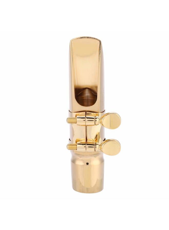 Dilwe Sax Mouthpiece, EB Alto Sax Saxophone 6C Mouthpiece with Cap Pads Musical Instruments Accessory - Image 3