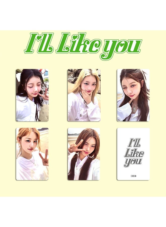 NIBEMINENT 5 Pcs Kpop ILLIT I'LL LIKE YOU Lomo Cards Card For Fans Collection Gifts - Image 1
