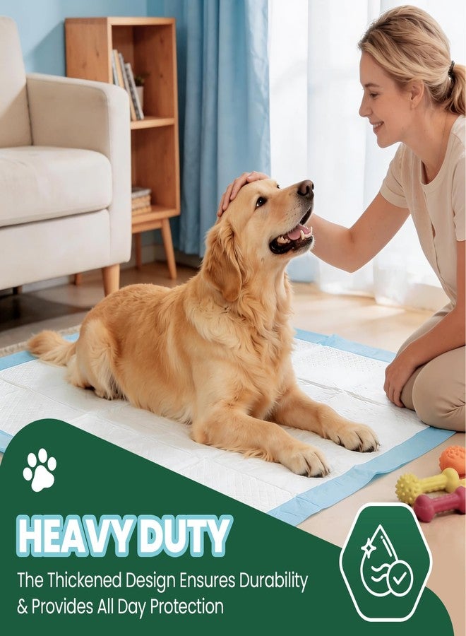IMMCUTE Dog Pee Pads 30"x36", Training Puppy Pee Pads Super Absorbent(50 Count) - Image 2