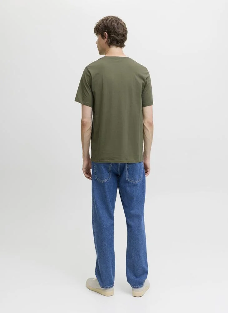 JJ Rebel Bgray  Short Sleeve Crew Neck T-Shirt