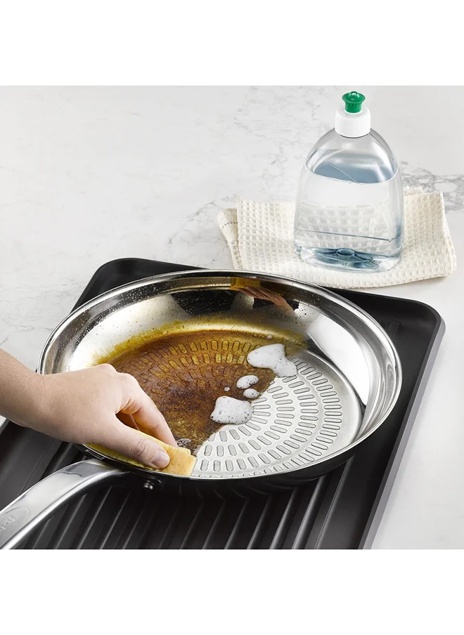 تيفال Intuition 24 cm Frypan, Premium Stainless Steel 18/10, Induction,  B8590435