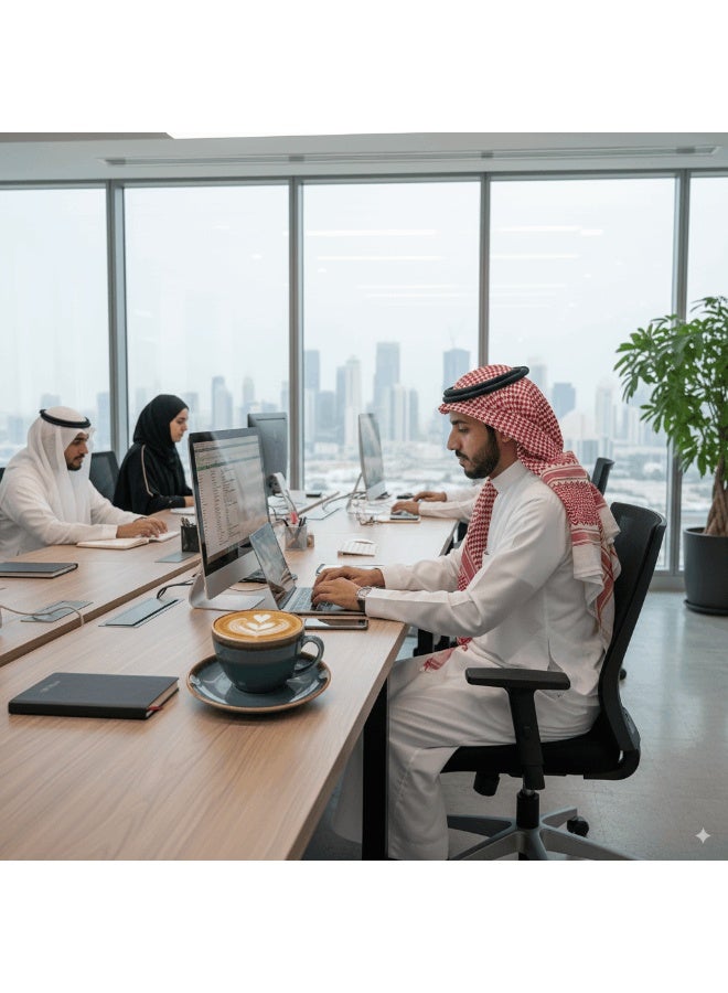 Shuer Ceramic coffee cup, Latte coffee cup，Cappuccino coffee cup，Cup and Saucer Set Suitable for Home Office Restaurant Gifts Garden Party Home Afternoon Tea Set Ceramic Milk Tea Cup Water Cup - Image 4