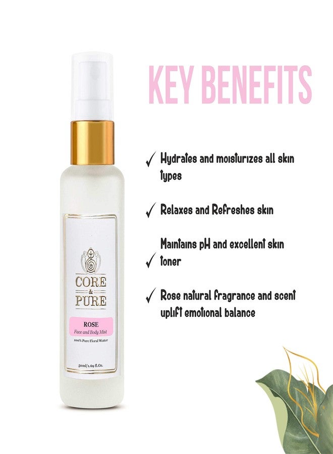 CORE & PURE Combo Pack of Magical Facial Oil Serum 12 ml & Rose Water- Face and Body Mist 50 ml - Image 4
