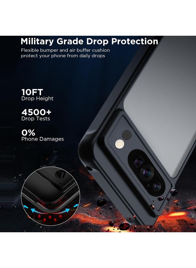 S-TOP Case For Google Pixel 9 Pro Ultra-thin Translucent PC+TPU Phone Case - Image 3