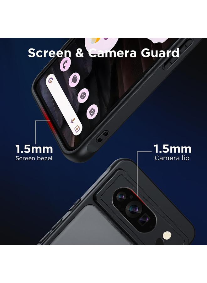 S-TOP Case For Google Pixel 9 Pro Ultra-thin Translucent PC+TPU Phone Case - Image 4