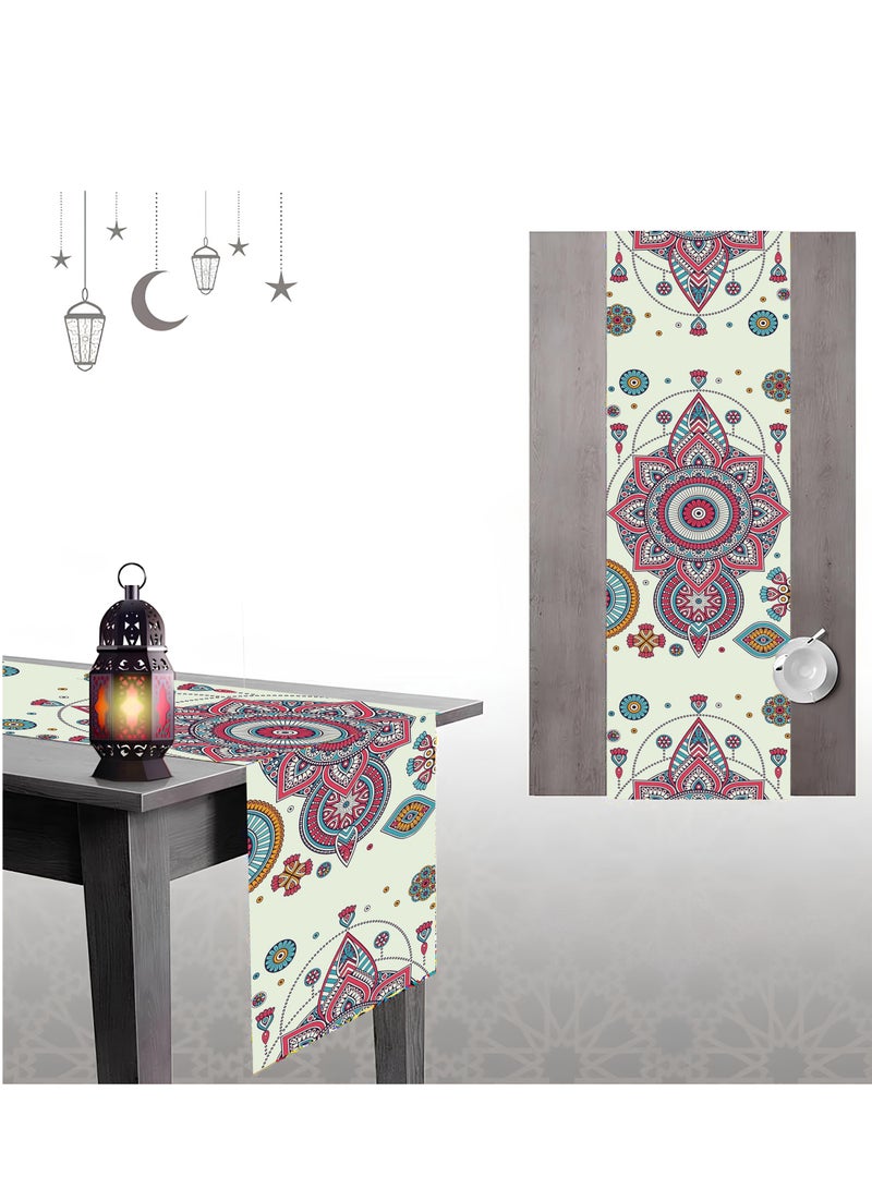 Decorior Tablecloth 40x140 cm made of high quality 1 mm crispy leather - High quality colors - Easy to clean - Image 2