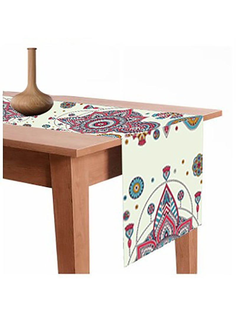 Decorior Tablecloth 40x140 cm made of high quality 1 mm crispy leather - High quality colors - Easy to clean - Image 1