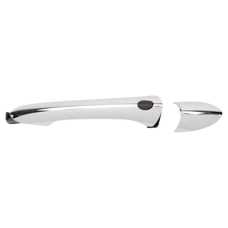 TRQ Front Right Exterior Door Handle Chrome Passenger Side Compatible with 2009-2014 Hyundai Sonata - Image 2