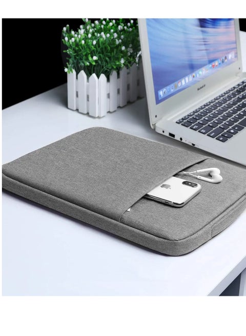 13.3 Inch Laptop Case Sleeve for Dell XPS 13 9310 9300 7390/ Latitude 7390, Lenovo Chromebook Flex 5, Acer Spin 5, HP Spectre x360/HP Pavilion 13/HP Envy 13, Asus ZenBook Notebook Carrying Bag(Grey)