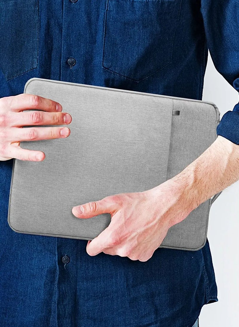13.3 Inch Laptop Case Sleeve for Dell XPS 13 9310 9300 7390/ Latitude 7390, Lenovo Chromebook Flex 5, Acer Spin 5, HP Spectre x360/HP Pavilion 13/HP Envy 13, Asus ZenBook Notebook Carrying Bag(Grey)