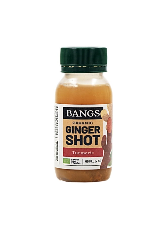 Ginger Shot, Turmeric - 60ml, Denmark
