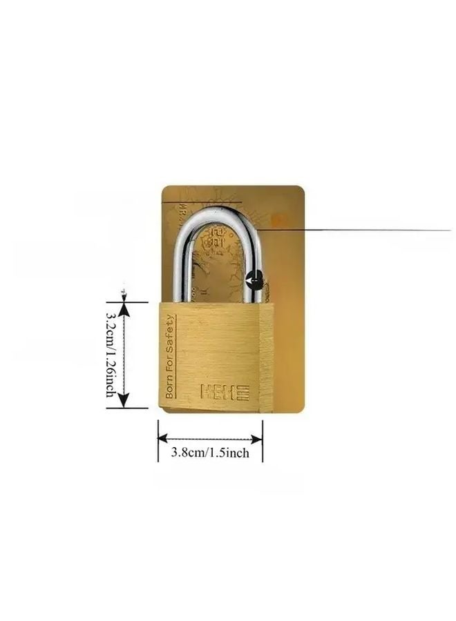 40mm Heavy Duty Waterproof Security Padlock 6 Pieces Box Anti Theft Outdoor Use - Image 3