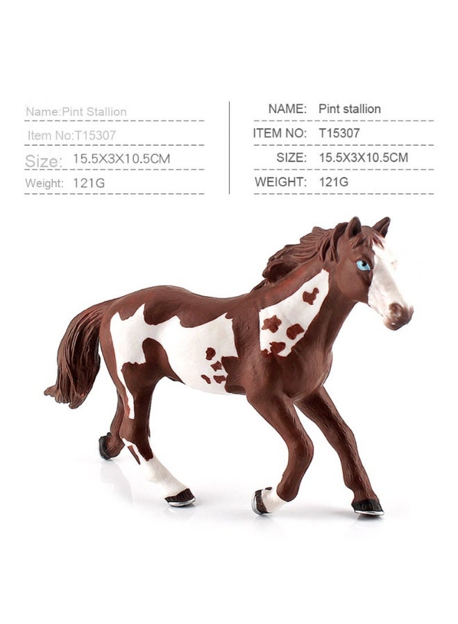 NIBEMINENT Children's Solid Animal Zoo Model Figurine - Realistic Ranch Toy