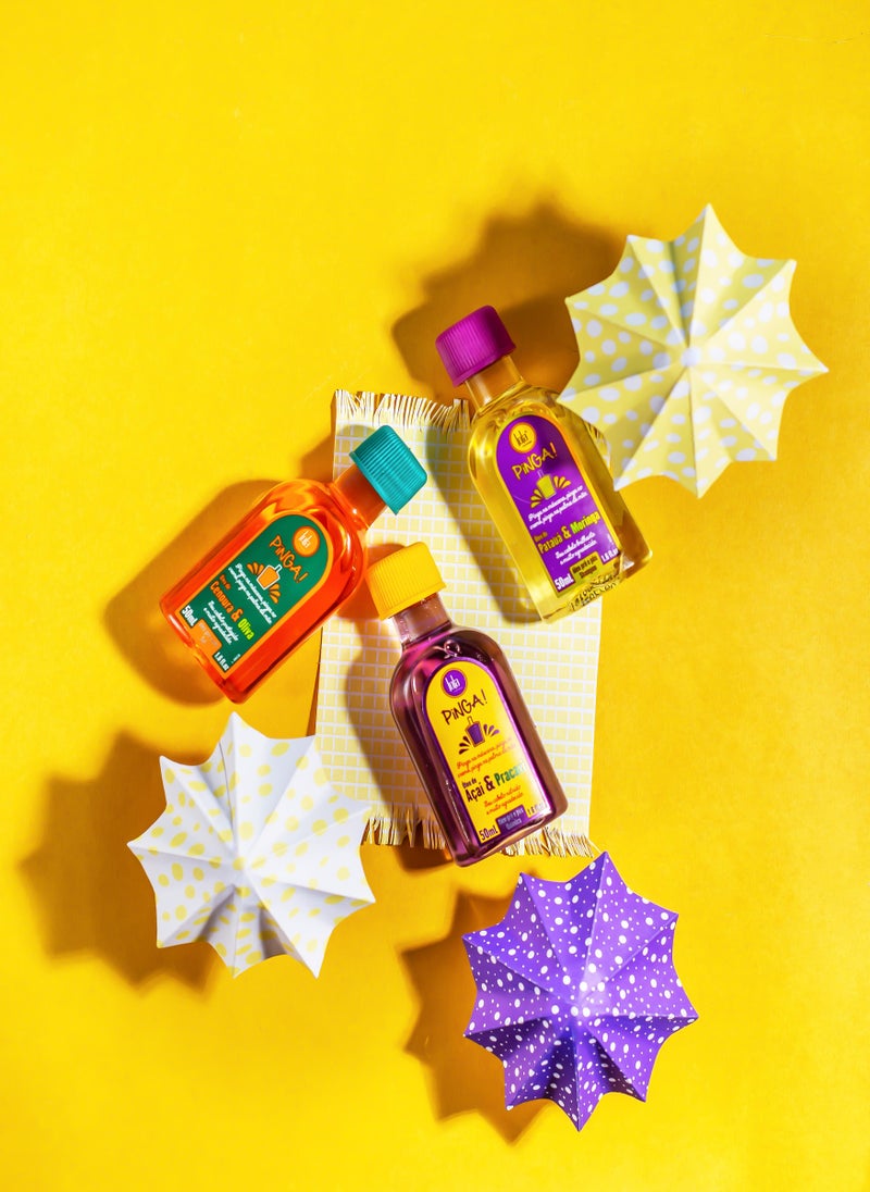 Lola from Rio - Pinga Hair Oil For Frizz, Split Ends, Shine, and Thermal Protection - Acai & Pracaxi - 50ml - Image 1