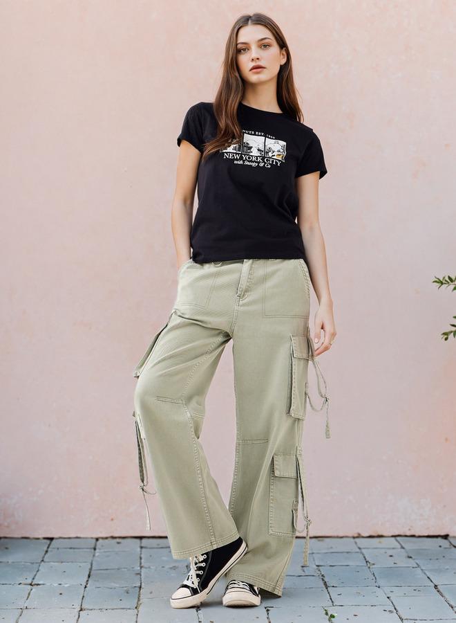 SP Characters Snoopy Print Regular Fit T-shirt - Image 2