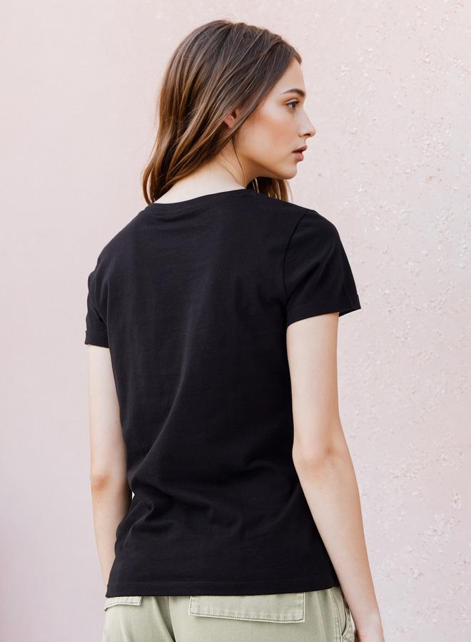 SP Characters Snoopy Print Regular Fit T-shirt - Image 3