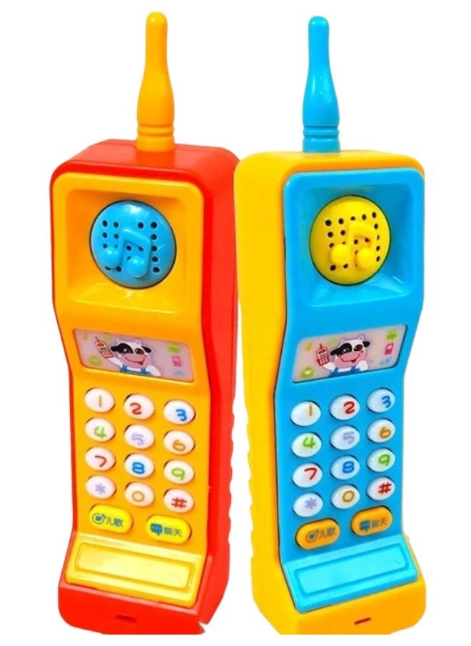 Toy Box Musical Mobile Telephone Cellular Phone Educational Fun Toy For Children  - Image 1