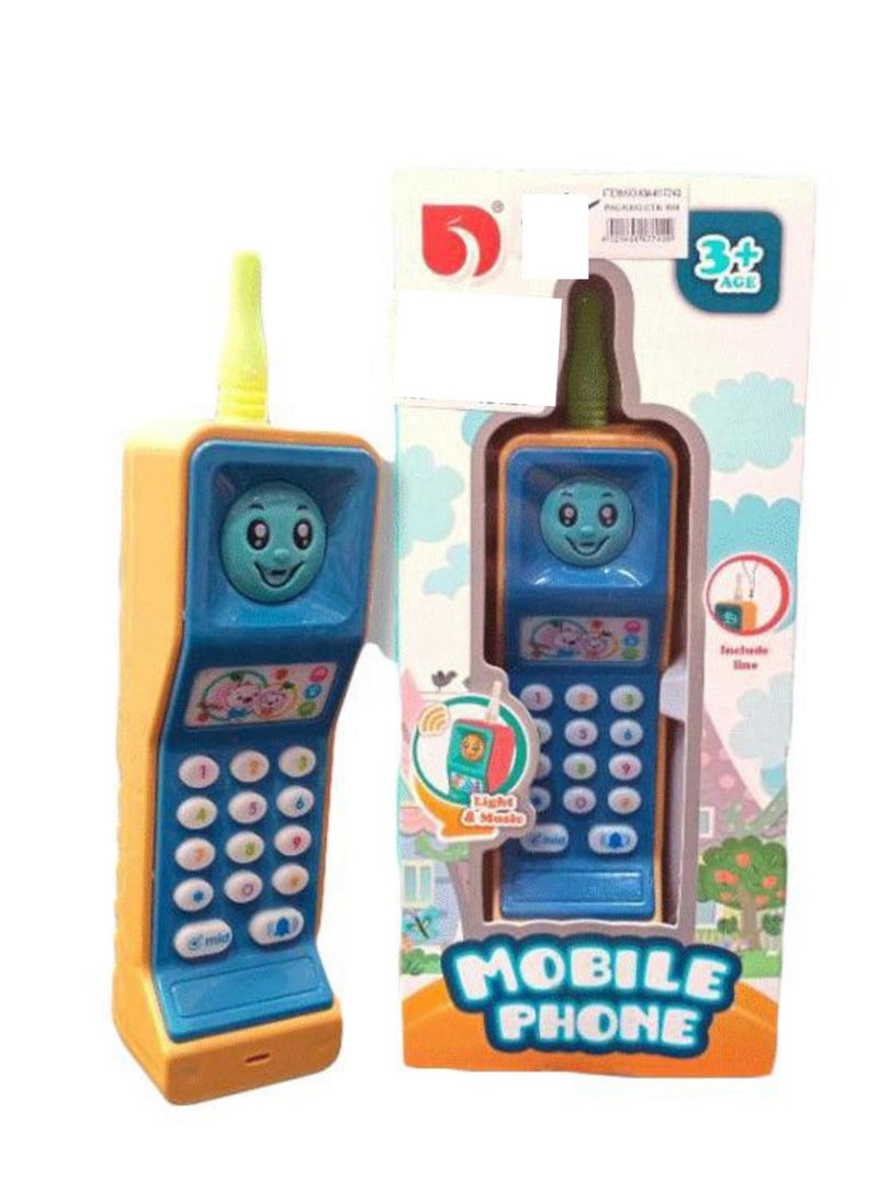 Toy Box Musical Mobile Telephone Cellular Phone Educational Fun Toy For Children  - Image 3