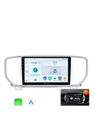 The 2016-2018 Kia Sportage's screen is part of the car's infotainment system. It runs on Android and supports features like Apple CarPlay and Android Auto, allowing you to easily connect your smartphone. It also offers a high resolution of up to 1080 pixels, making it excellent for displaying information and maps clearly. - pzsku/Z6E90D383AF34D7C550E7Z/45/_/1740226308/8ee88482-b9df-4ac5-84a6-1d2a841b9f1d