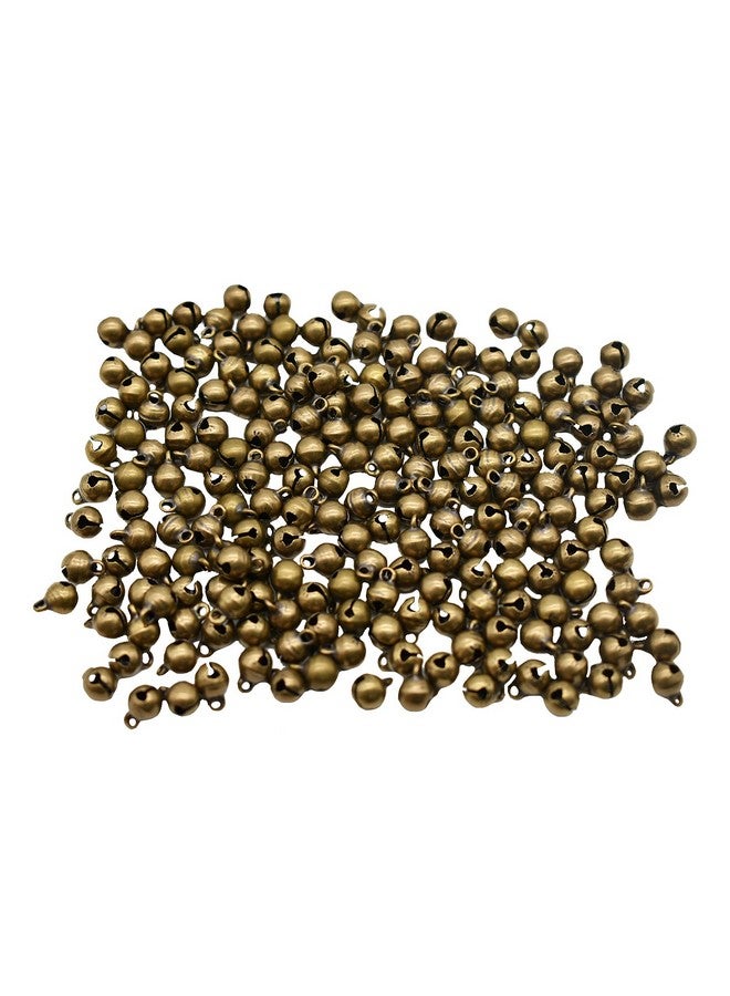 Maydahui 200 Pcs Mini Jingle Bell 1/4 Inches Vintage 6Mm Alloy Bronze Color Bead Diy For Sewing Wedding Jewelry Findings Crafts - Image 4