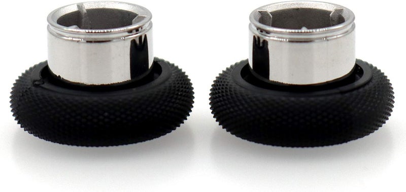 Deal4GO 2-Pack Short Concave Magnetic Analog Thumbstick Set Replacement for Xbox One Elite 2 Controller Standard Thumb Sticks Black (NOT FIT Elite 1698) - Image 5