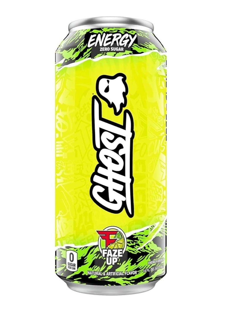 جوست مشروب الطاقة Ghost Energy بنكهة Faze up سعة 473 مل  - Image 1