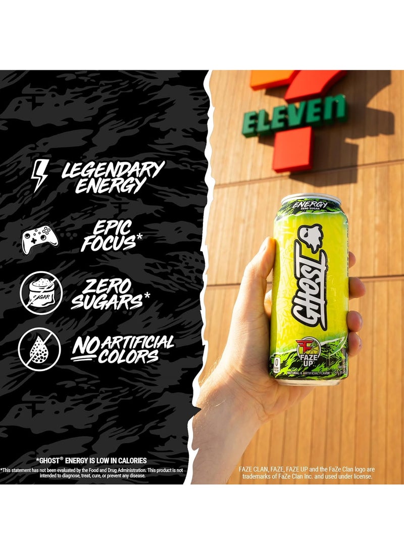 جوست مشروب الطاقة Ghost Energy بنكهة Faze up سعة 473 مل  - Image 2