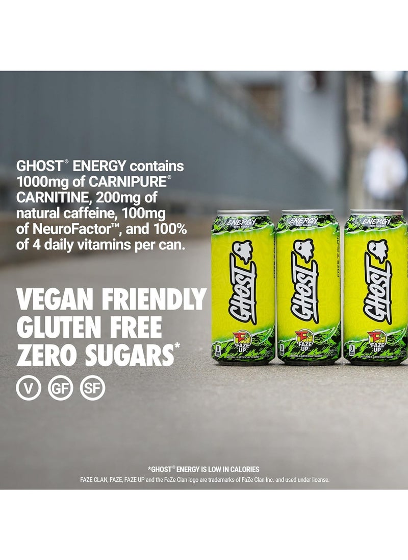 جوست مشروب الطاقة Ghost Energy بنكهة Faze up سعة 473 مل  - Image 3