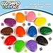VKTEN EggShaped Toddler Crayons 12 Colors NonToxic Washable Crayons for Kids with Easter Coloring Book Perfect Easter Basket Stuffers for Babies Toddler - Image 4