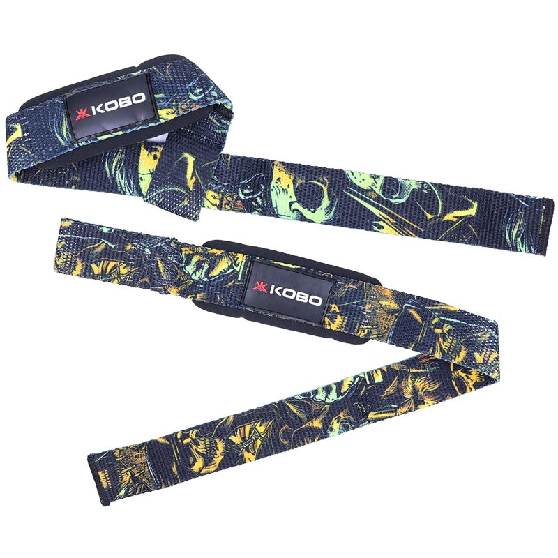 Kobo Weight Lifting Straps Power Gym Support - Image 2