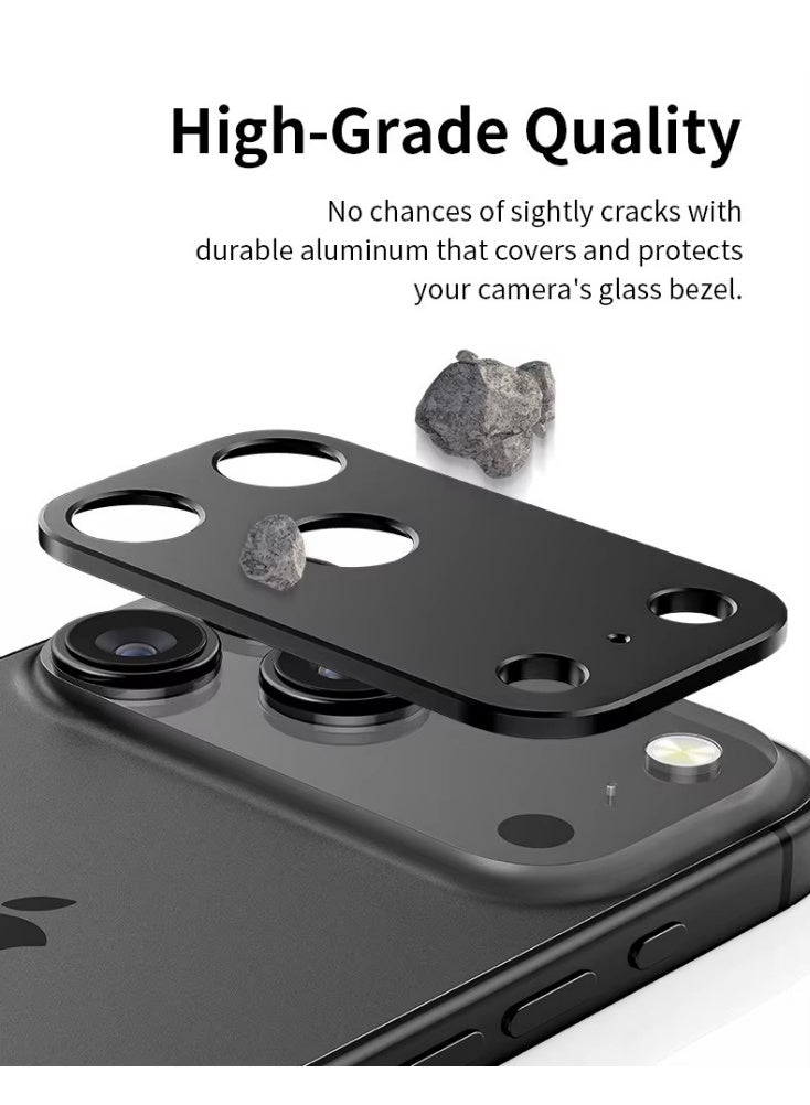 X-level Camera Lens Protector for iPhone 17 Pro 6.3", Tempered Glass, Ultra HD, 9H Hardness, Anti - Scratch, Case Friendly, Easy to Install [No Affect on Night Shots] - Image 2