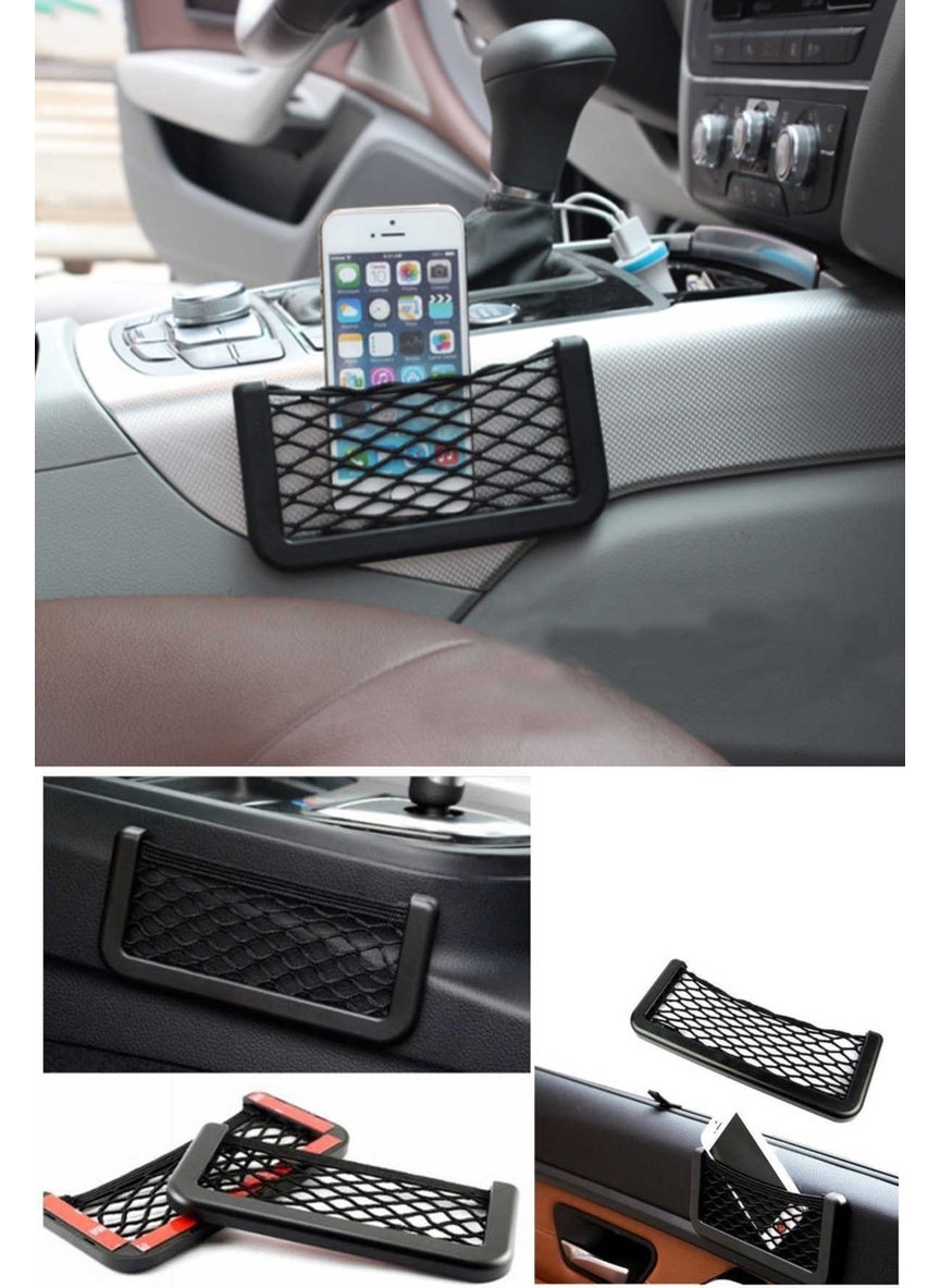 Markafox Practical Phone Holder Mesh Sticking to the Glove Box 15*8 cm  - Image 2