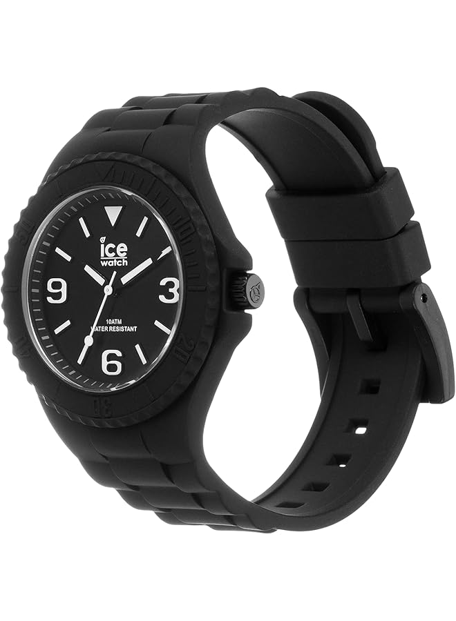 أيس وتش ساعة يد آيس جينيريشن سوداء للرجال للجنسين بسوار من السيليكون 019155 متوسطة الحجم - Image 3