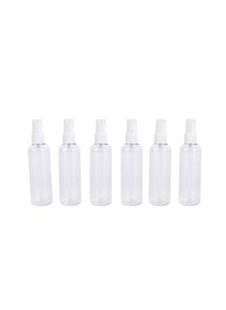Spray Bottle Set -6 Piece 120ml- Leak-Proof Refillable Fine Mist Bottles with Tight-Fitting Nozzle Travel-Sized Clear Plastic Containers for Household Skincare, Essential Oils, Plant Hydration - pzsku/Z6E91791477D28C4C4598Z/45/_/1731928625/6f070640-8358-4f70-bee2-b8694d363d25