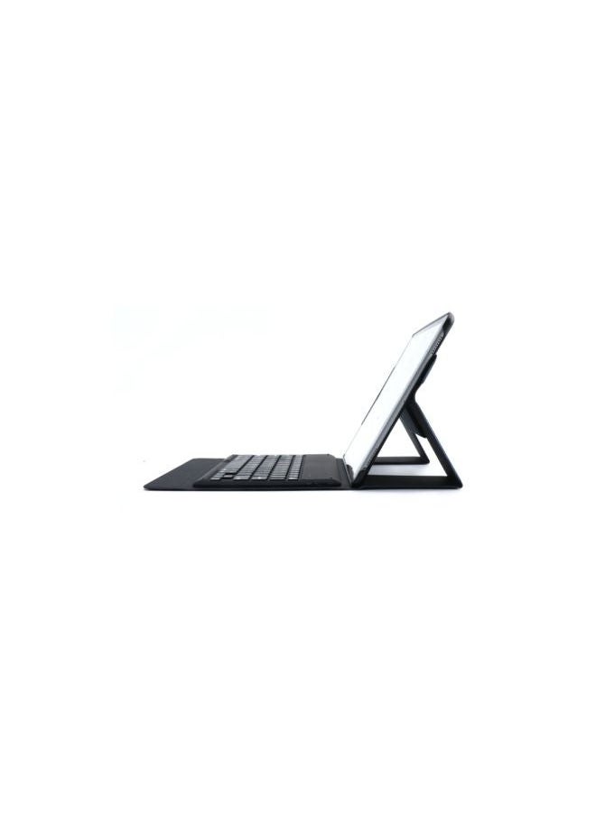 NIBEMINENT Protective Case With Wireless Keyboard And Pencil Holder For Apple iPad 10.2-inch 7th (2019) Black  - Image 4