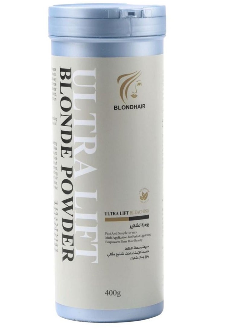 BLONDHAIR - Blendhair Bleaching Powder for Lightening Hair in Multiple Shades 400g - Image 1