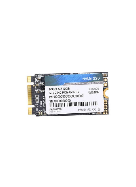N930ES NVMe M.2 2242 SSD Gen3*2 PCIe 3D MLC/TLC NAND Flash Solid State Drive 512GB