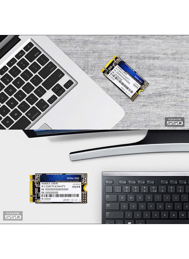 N930ES NVMe M.2 2242 SSD Gen3*2 PCIe 3D MLC/TLC NAND Flash Solid State Drive 512GB