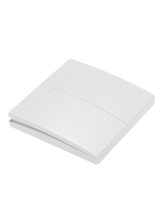 NIBEMINENT 2-Gang Push Button Remote Controller Wall Light White  - Image 3