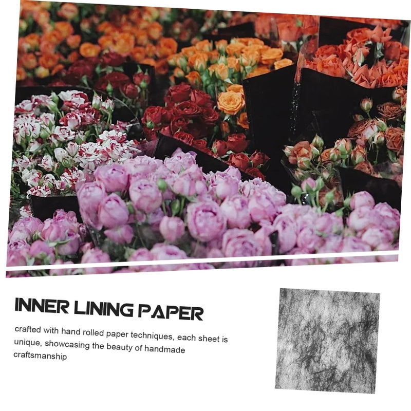 Floral Wrapping Paper 50 Sheets for Bouquet Gift Present Packaging Craft - Image 5