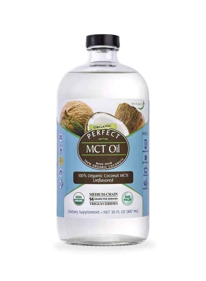 Perfect Supplements Perfect Mct Oil 30Oz Organic Coconut Mcts Unflavored Oil Keto Diet Friendly Boosts Sustainable Energy For Body & Brain - Image 2