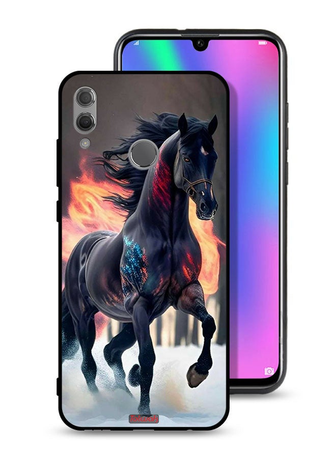Tolwak Honor 10 Lite Protective Case Cover Horse Hd - Image 1