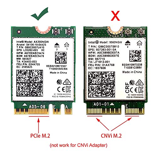 NFHK NGFF M.2 Key-A to Mini PCI-E PCI Express Converter Adapter for 9260 8265 7260 AC Card - Image 2