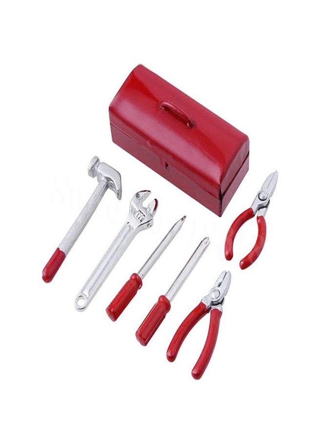 LAFEINA 1:10 RC Crawler Decoration Tools Mini Decorative Wrench Hammer Screwdriver Toolbox for 1/10 RC Crawler Car SCX10 D90 D110 TF2 TRX4 - Image 3