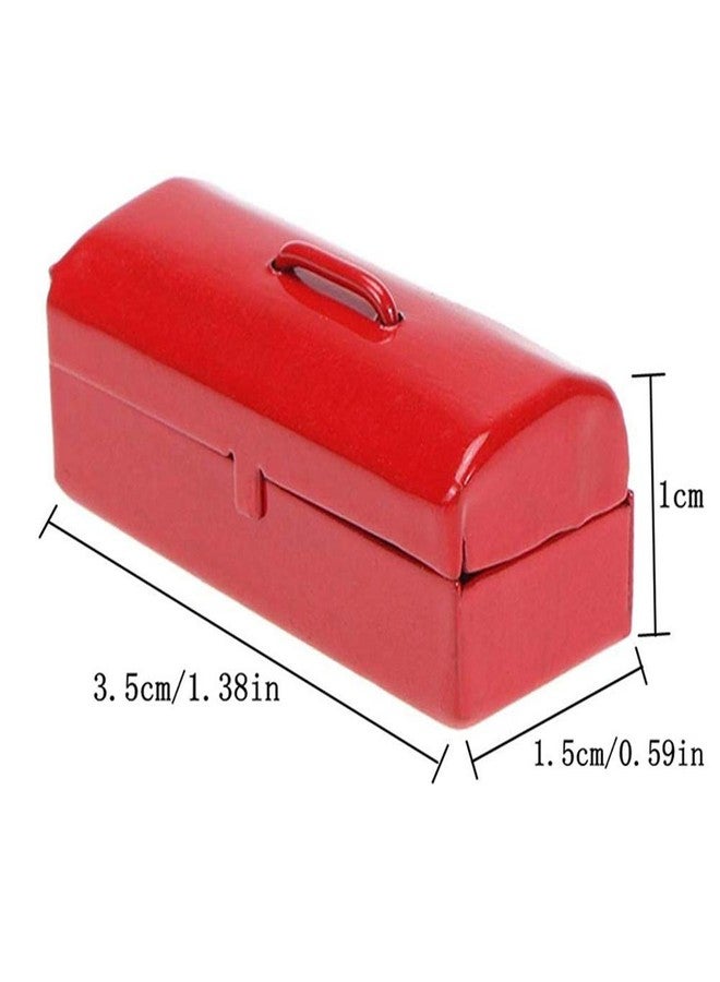 LAFEINA 1:10 RC Crawler Decoration Tools Mini Decorative Wrench Hammer Screwdriver Toolbox for 1/10 RC Crawler Car SCX10 D90 D110 TF2 TRX4 - Image 4
