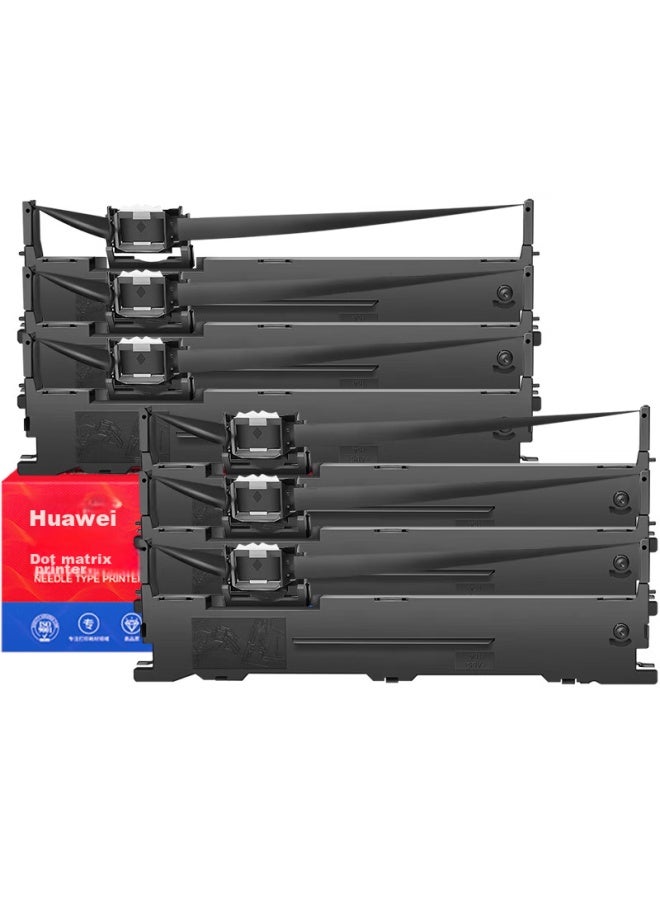 Huiwei Hewei Lq630k/lq730k Ribbon Cartridge، ستة حزم، متوافق مع طابعات Epson Lq630k و Lq635k و Lq730k و Lq735k Ii و Lq80kf - Image 5