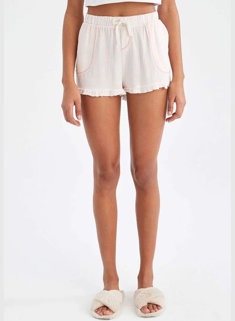 ديفاكتو Relax Fit Short Sleeve Printed Viscose Pyjama Set
